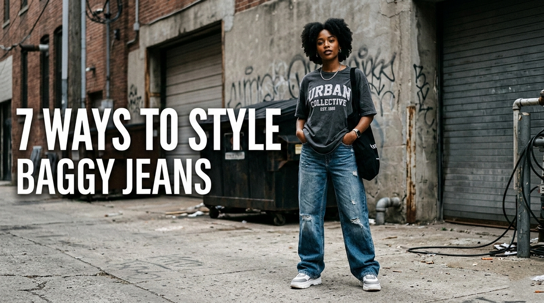 7 Ways to Style Baggy Jeans for Modern Streetwear