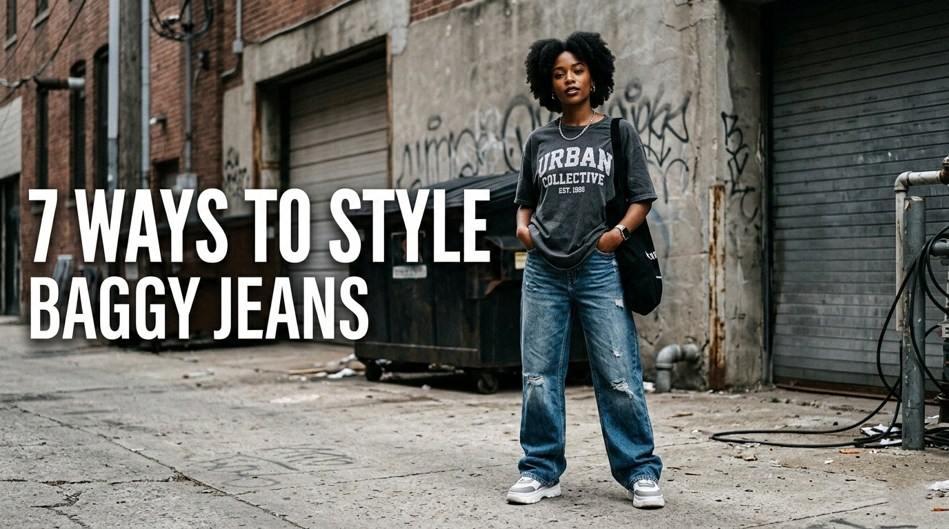 7 Ways to Style Baggy Jeans for Modern Streetwear