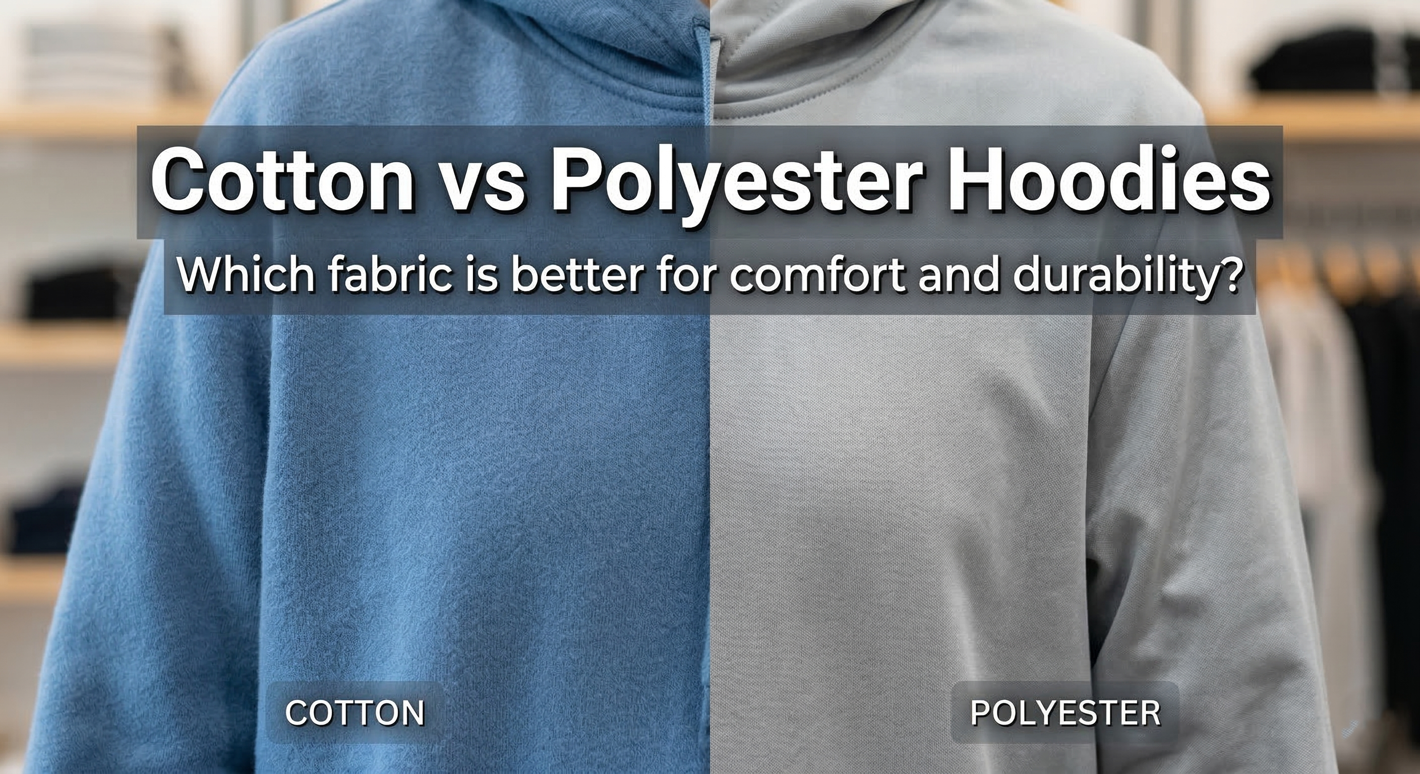 Cotton vs Polyester Hoodies: Which Is Better?