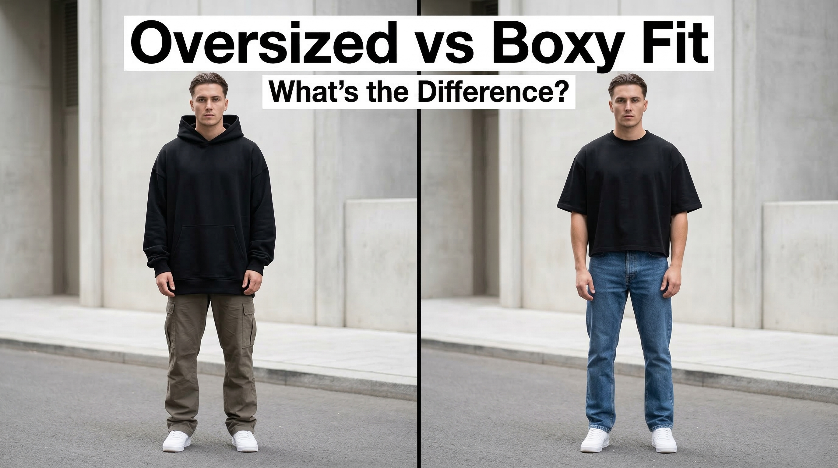 Oversized vs Boxy Fit What's the Difference?