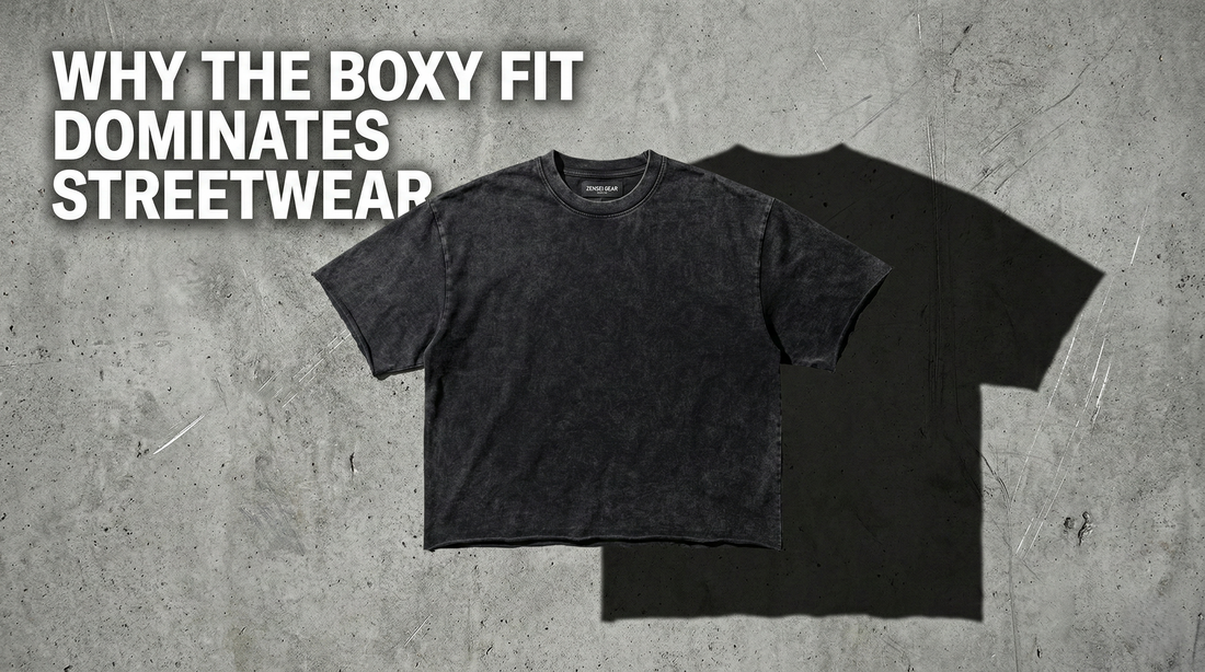 Why Boxy Fit T Shirts Dominate Modern Streetwear