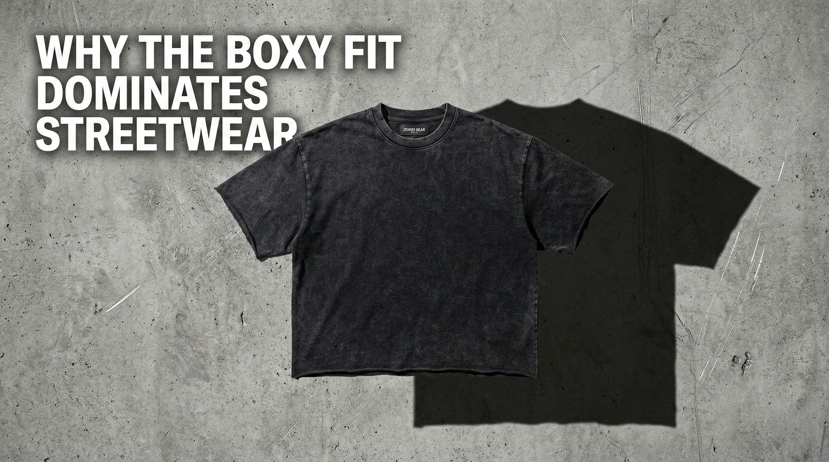 Why Boxy Fit T Shirts Dominate Modern Streetwear