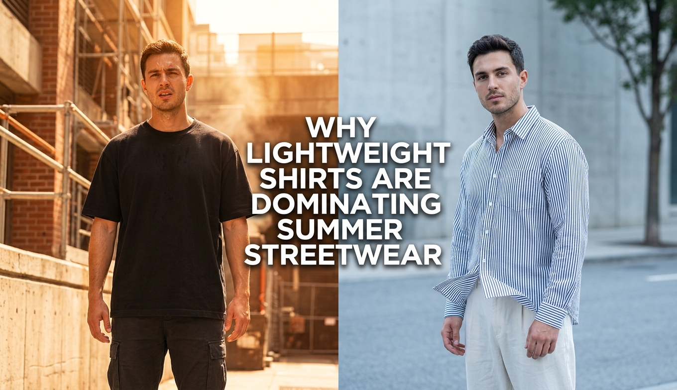 Why Lightweight Shirts Are Dominating Summer Streetwear