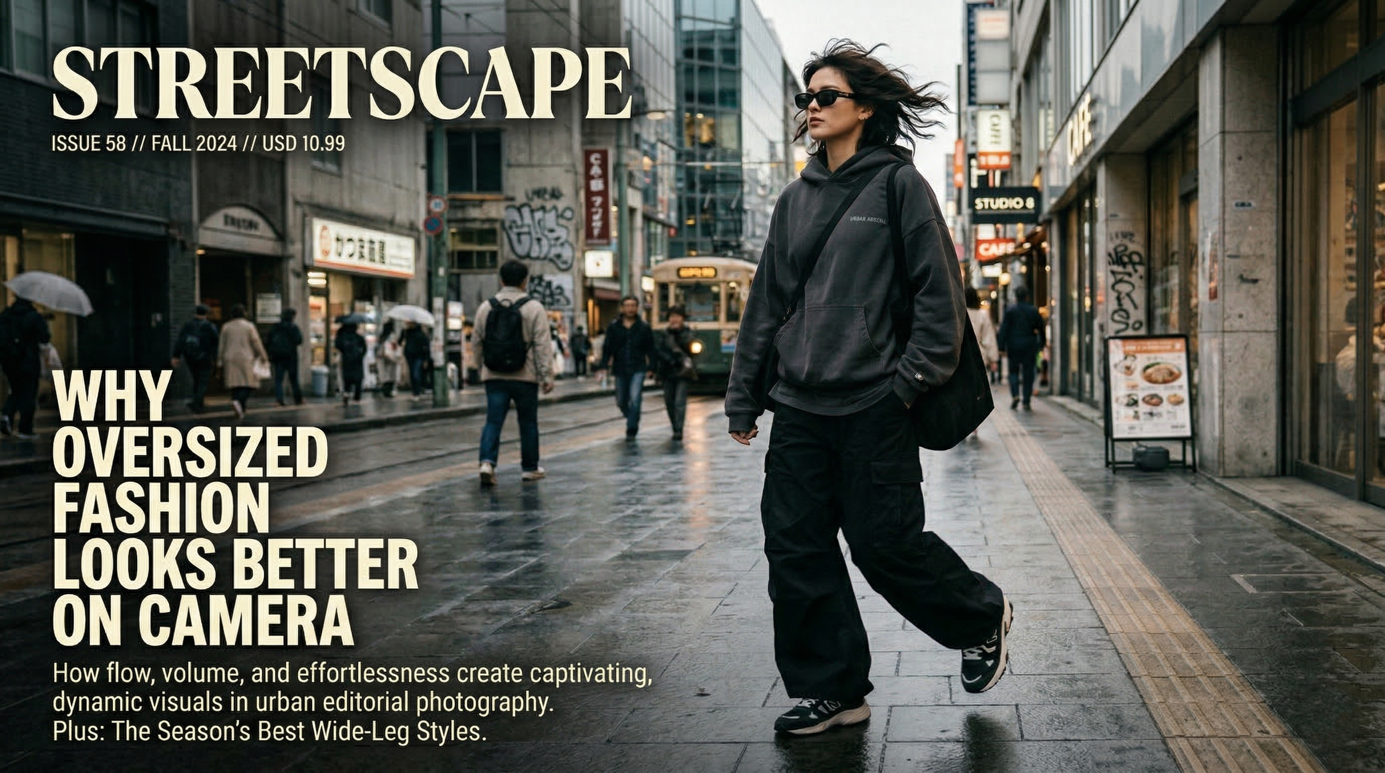 Why Oversized Fashion Looks Better on Camera