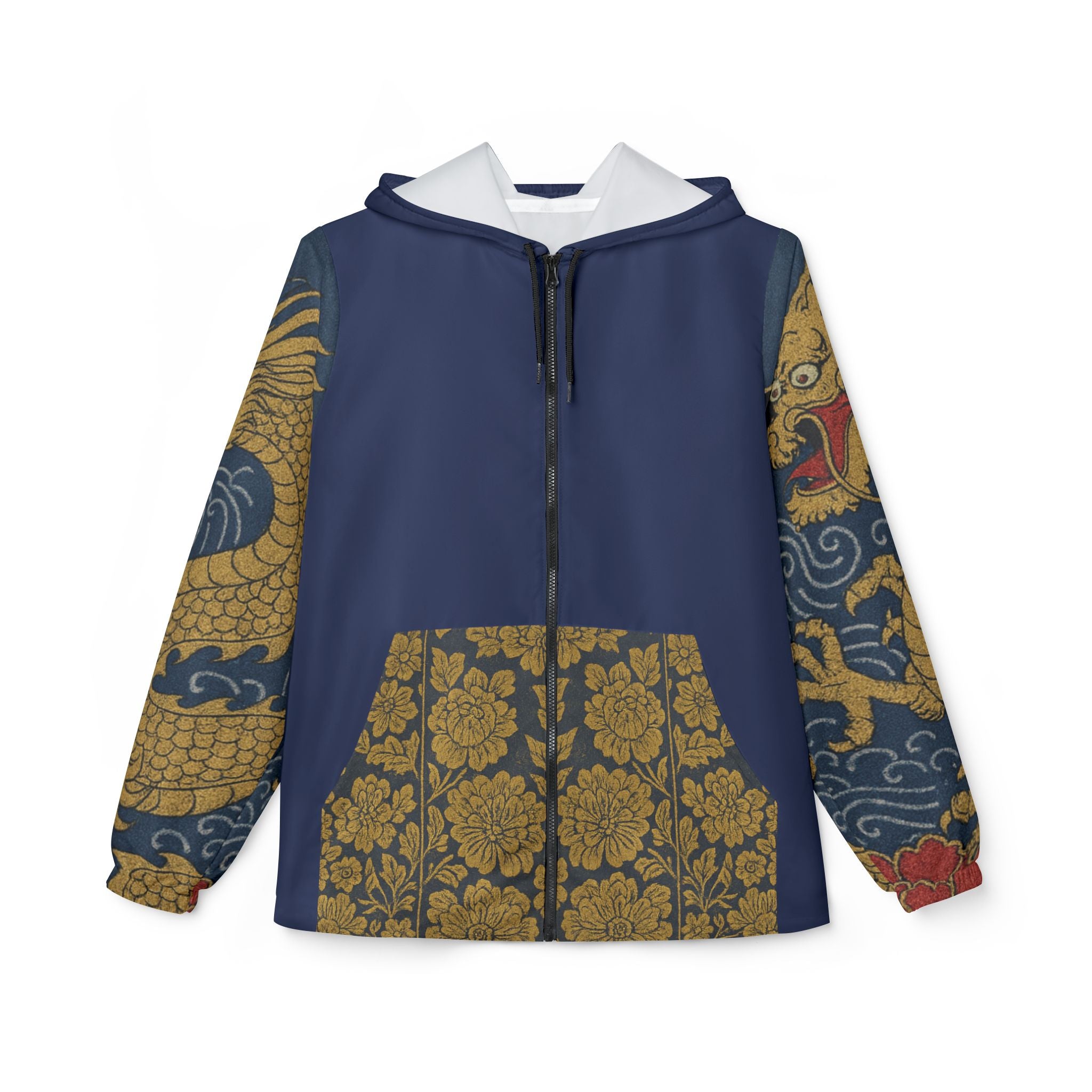 Kumadori Portrait Windbreaker Jacket