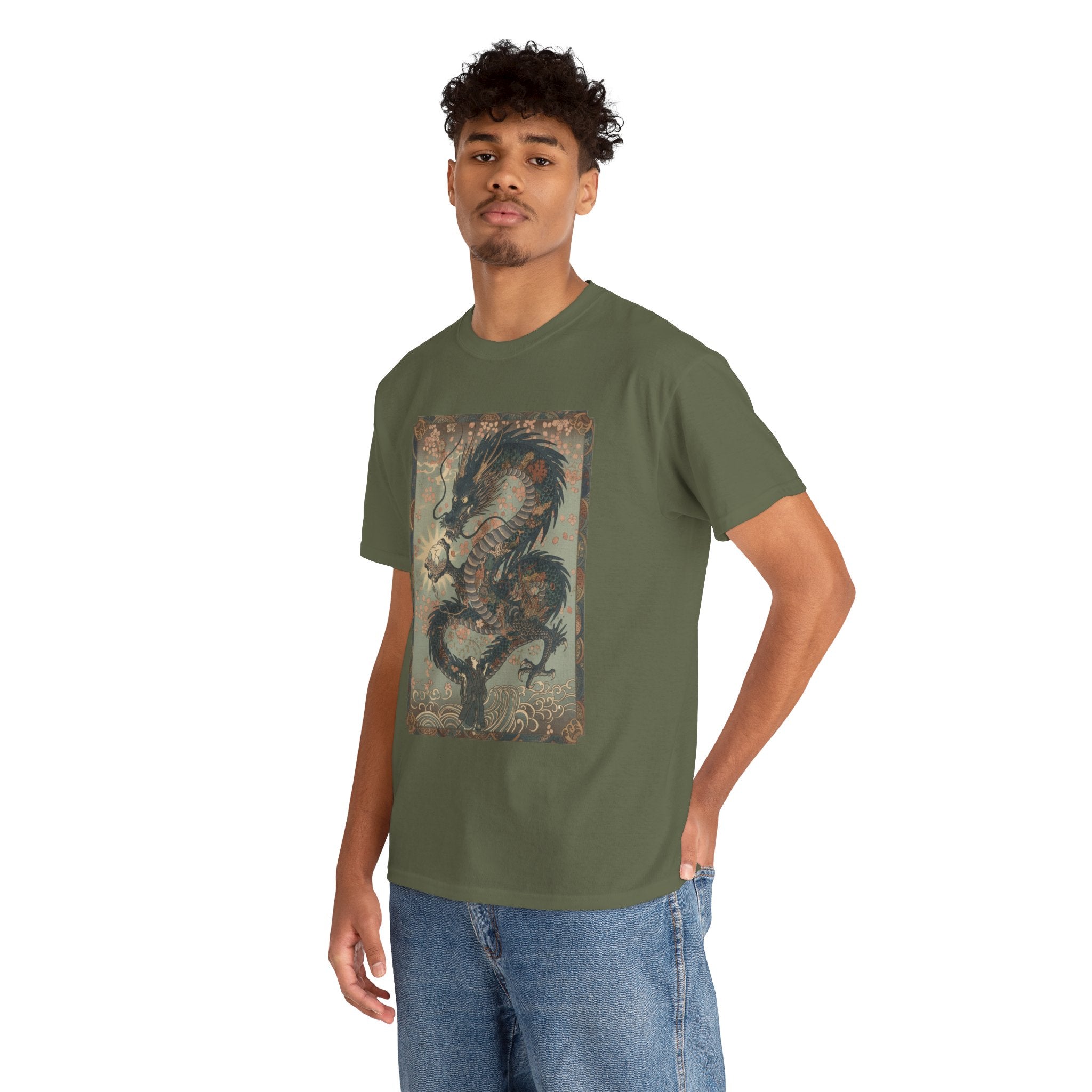 Ukiyo-e Dragon Tee