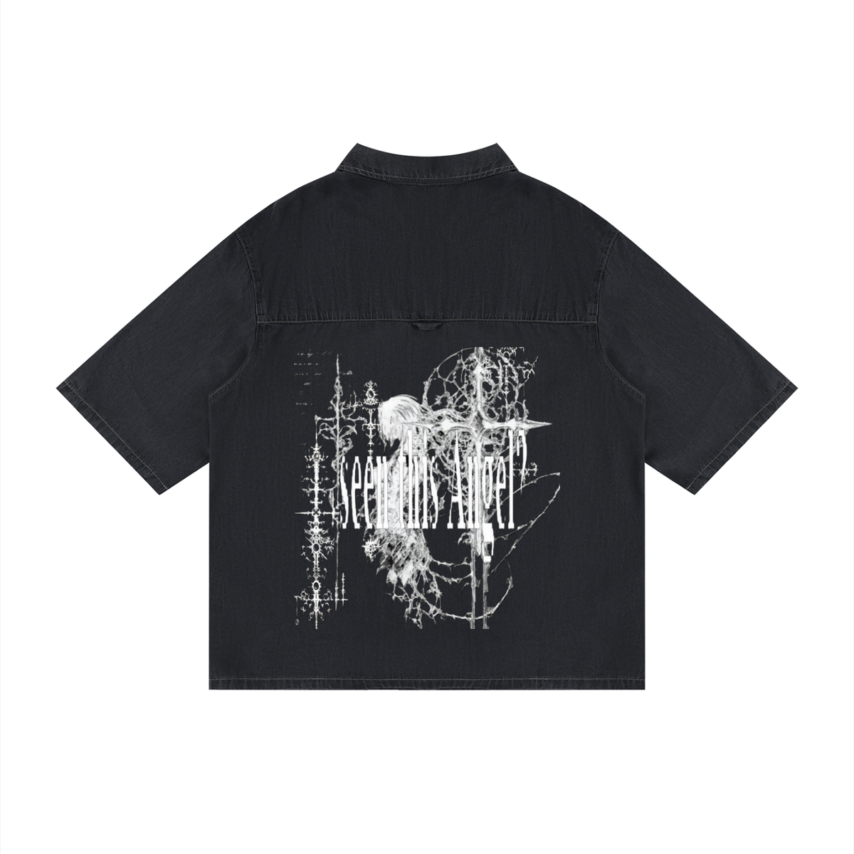 Snow Wash Raw-Hem Boxy T-shirt – Zensei Gear