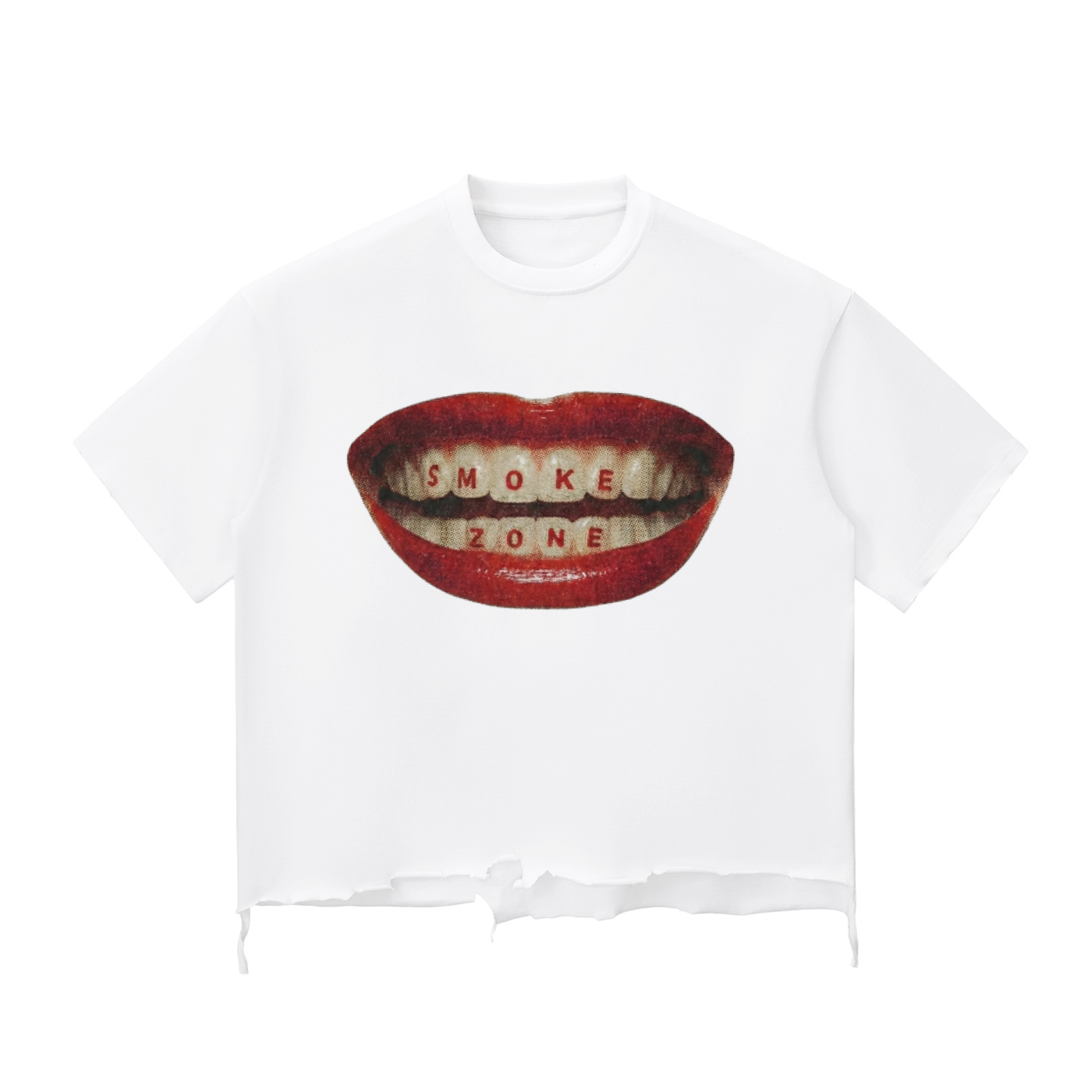 Snow wash streetwear tee,Boxy fit graphic tshirt,Raw hem dropped shoulder shirt,Distressed edge oversized stre,Raw hem oversized shirt,Gritty portrait graphic tee,Premium streetwear brand appar,Grainy texture graphic shirt,High-end streetwear basics,Zensei Gear