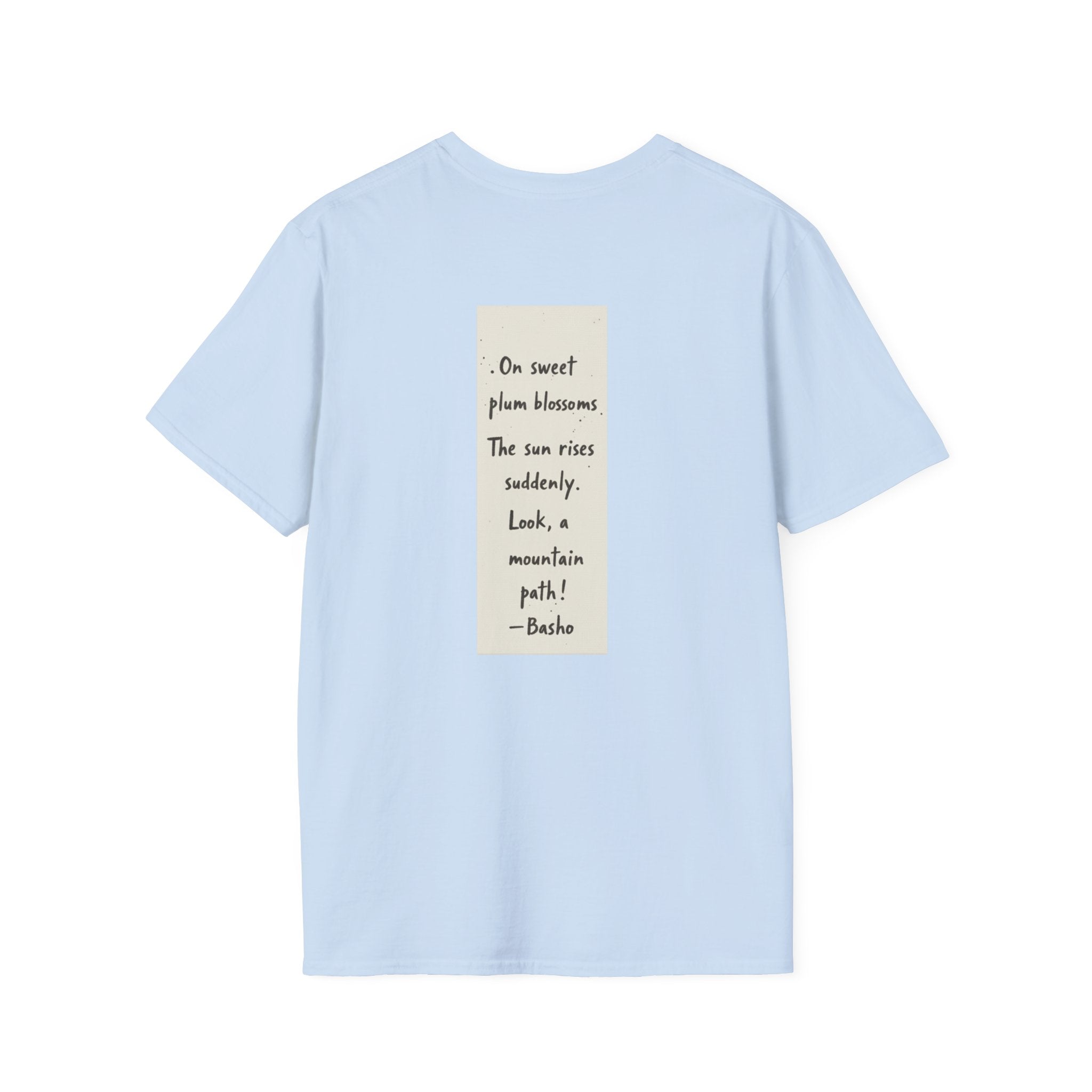 Plum Blossom T-Shirt with Ukiyo-e Design