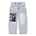 Barrel Leg Jeans Men,Men's Barrel Jeans,Vintage Barrel Jeans,Baggy Barrel Jeans,Streetwear Barrel Jeans,Graphic Barrel Jeans,Vintage Wash Jeans Men,Baggy Jeans Men,Loose Fit Jeans Men,Wide Leg Jeans Men