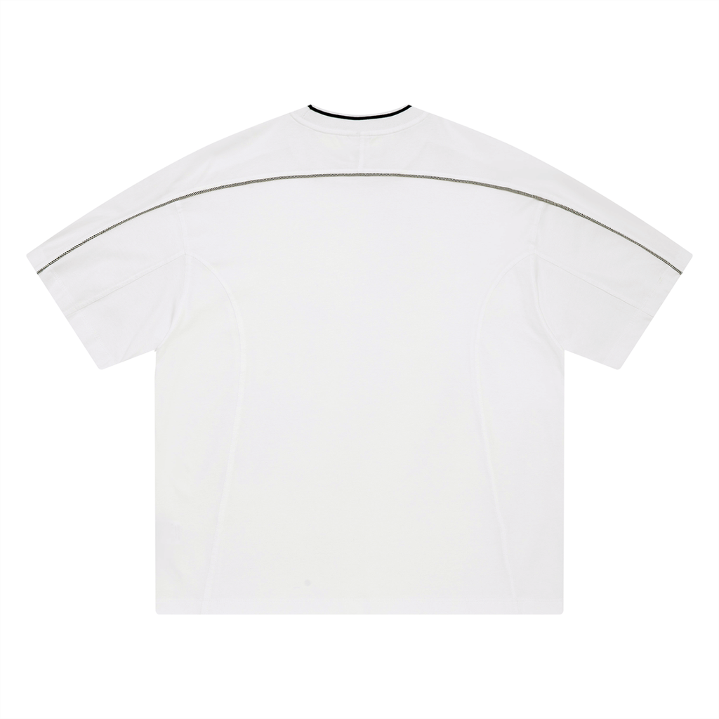 Starbound T-Shirt,Oversized Graphic T-Shirt,Cybersigilism T-Shirt,Streetwear Graphic Tee,Y2K Streetwear Shirt,Alternative Fashion Tee,Dark Aesthetic T-Shirt,Unisex Oversized Tee,Contrast Tape T-Shirt,Urban Streetwear Clothing