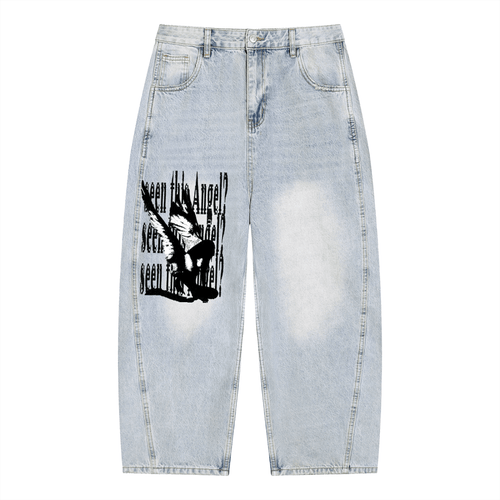 Fallen Angel Vintage Barrel Jeans - Zensei Gear